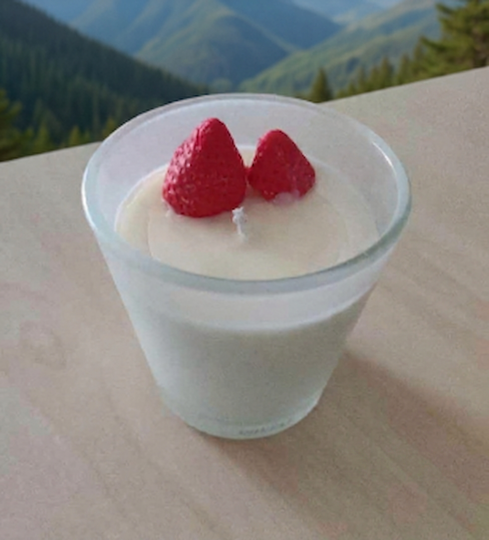 Fresas en Vaso