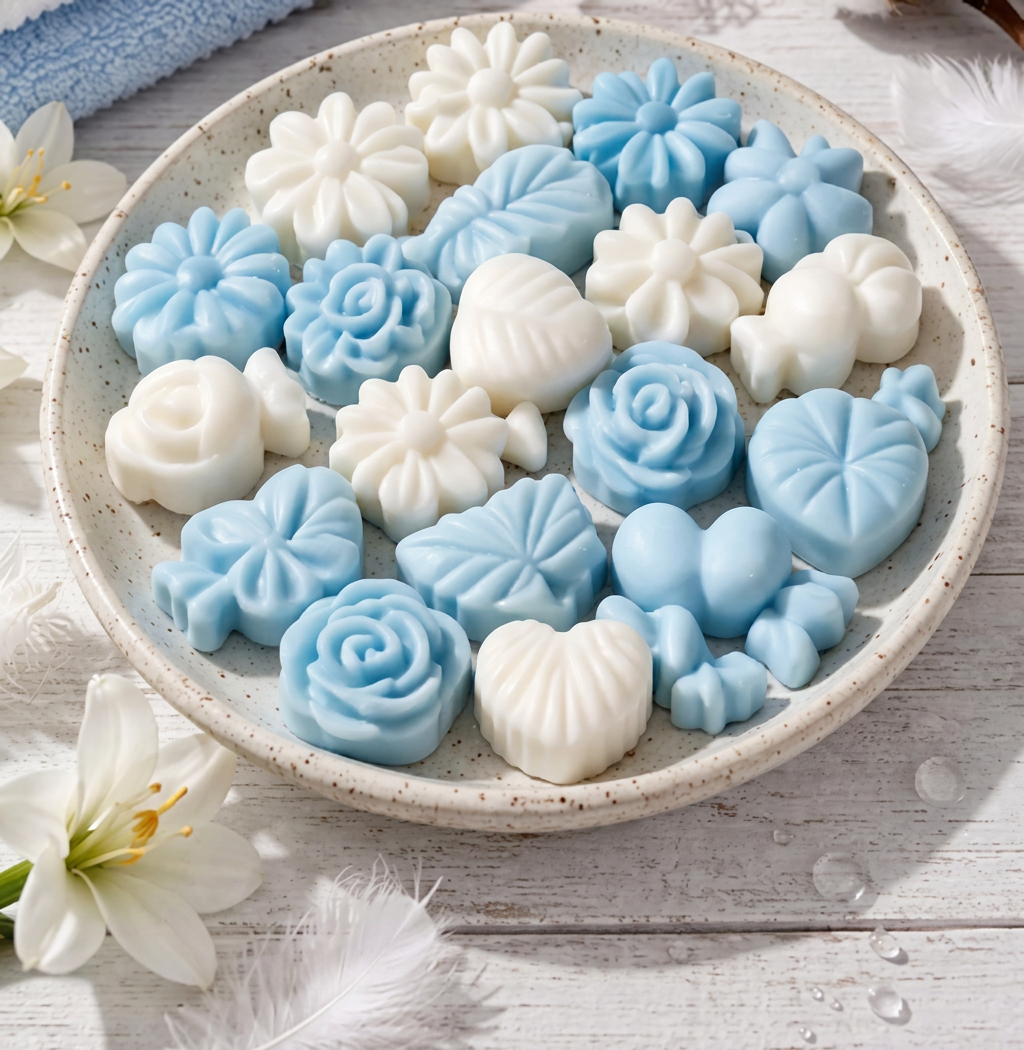 Wax Melts · Azul & Blanco